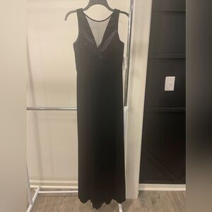 Black Velvet Gown - Never Worn